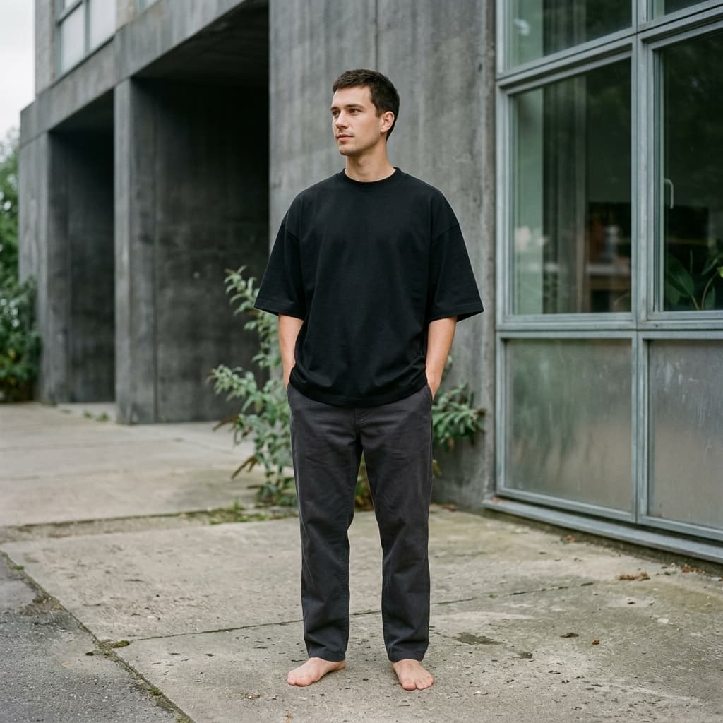 WearAura Oversized T-Shirt Fit & Silhouette